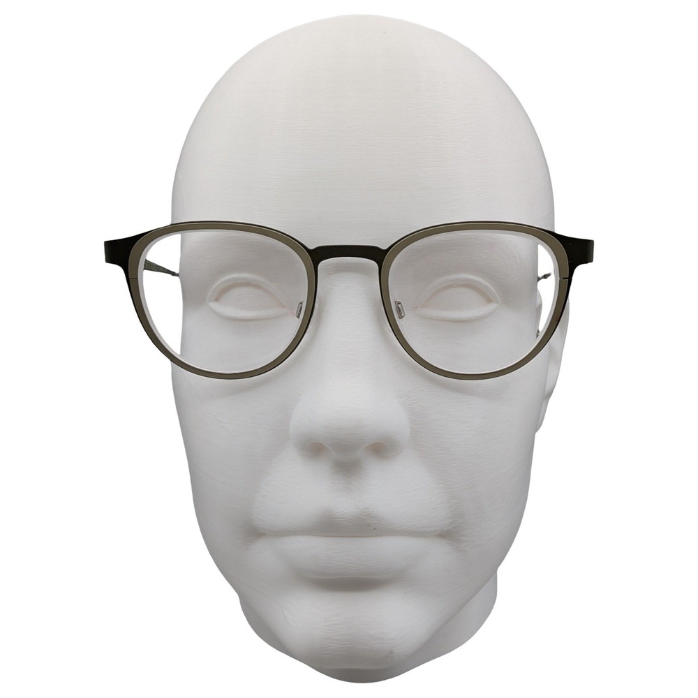Bevel Rosa 6532 MGST Eyeglasses Frames Gunmetal Green 47-21-145 Japan